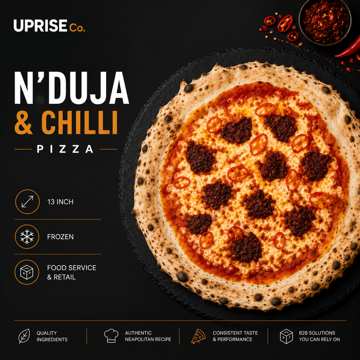 N'duja and chillie (Box of 10)